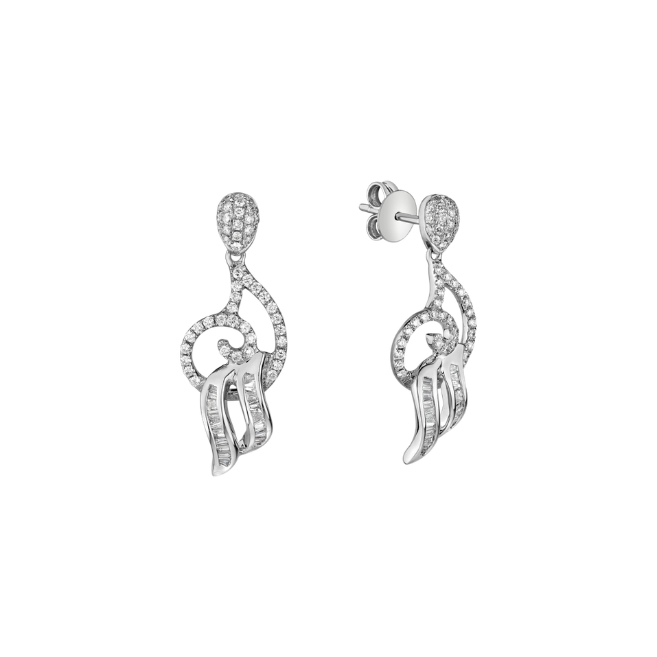 Náušnice s diamantmi Connor