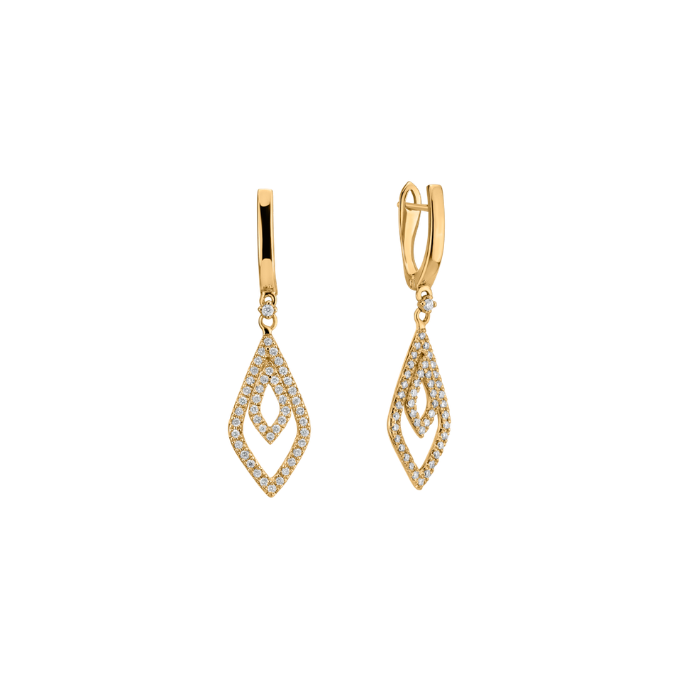 Náušnice s diamantmi Chief