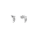 Náušnice s diamantom Void3