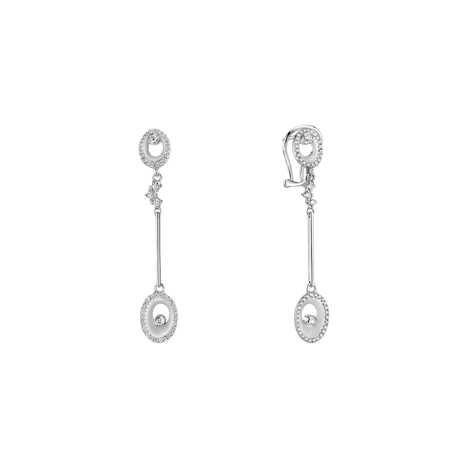 Náušnice s diamantmi Jenelle