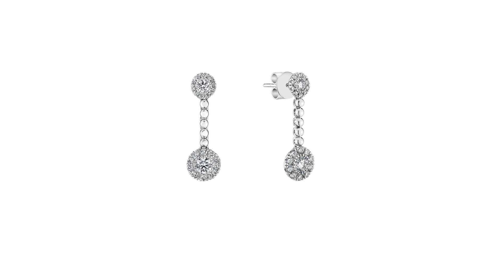 Náušnice s diamantmi Lacy Cowan