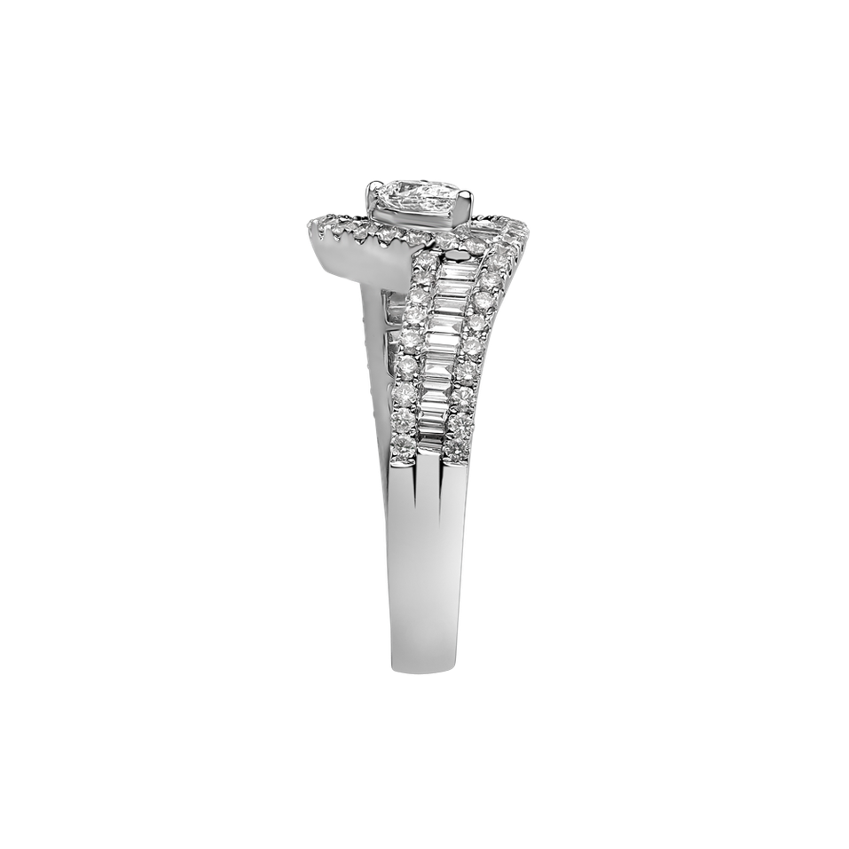 Prsteň s diamantmi Hortense