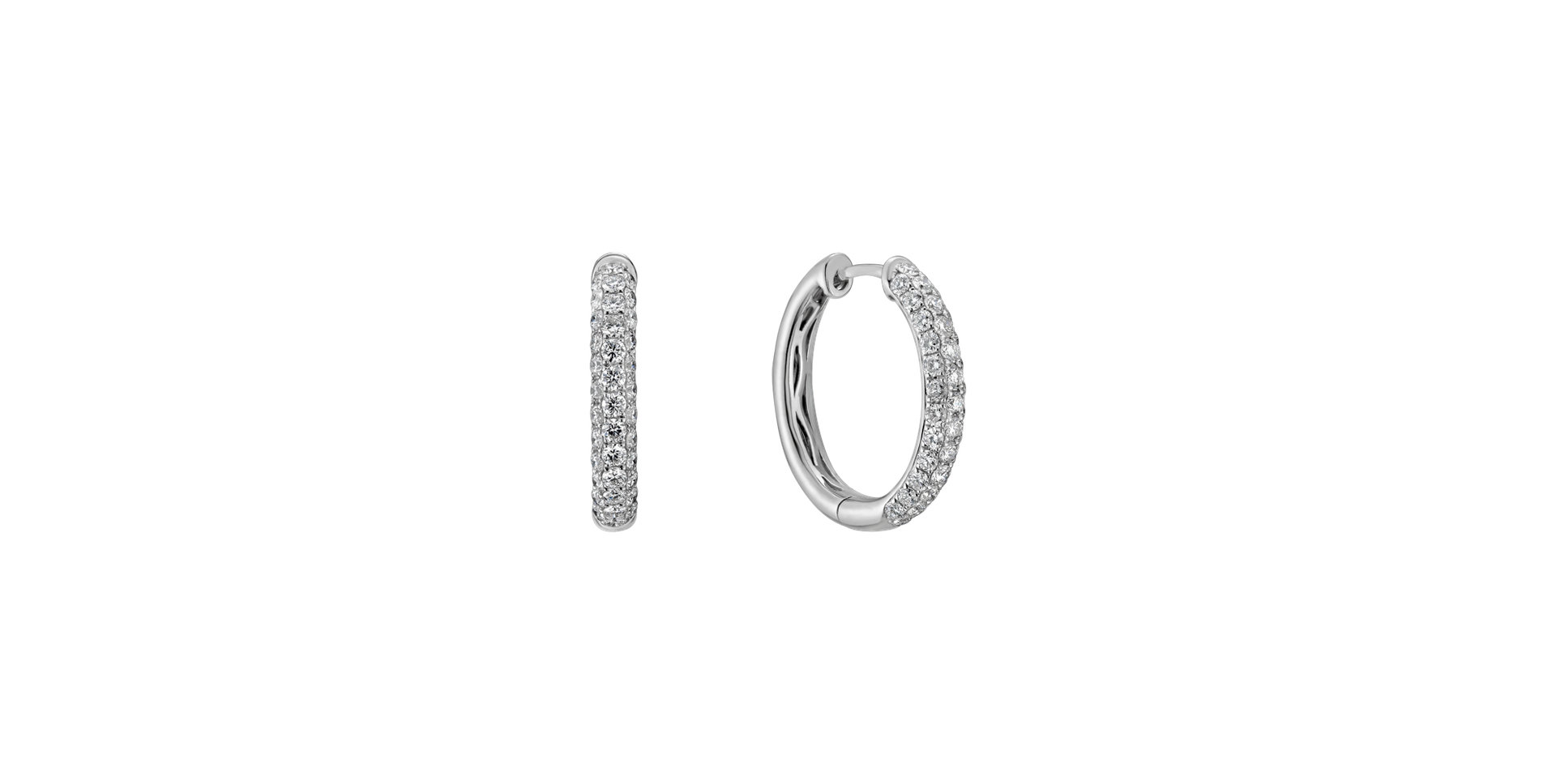 Náušnice s diamantmi Semirammis