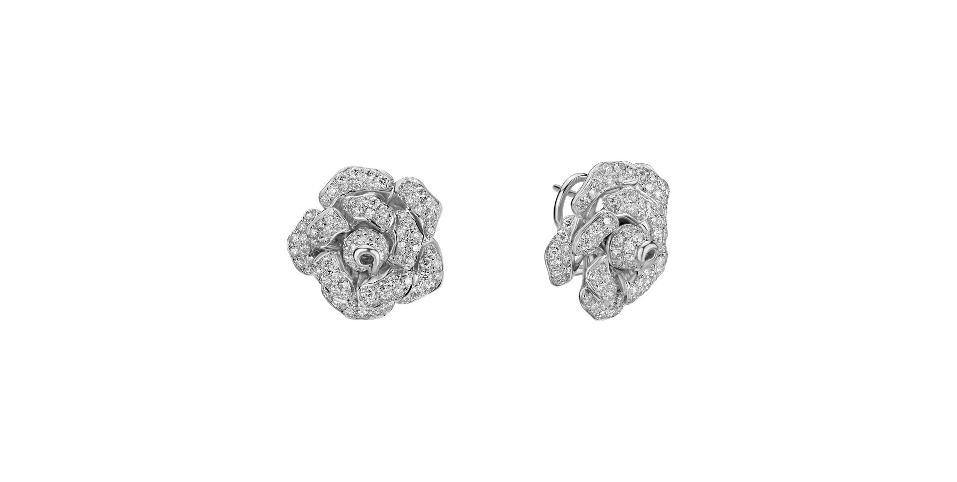 Náušnice s diamantmi High & Pure