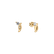 Náušnice s diamantom Void3