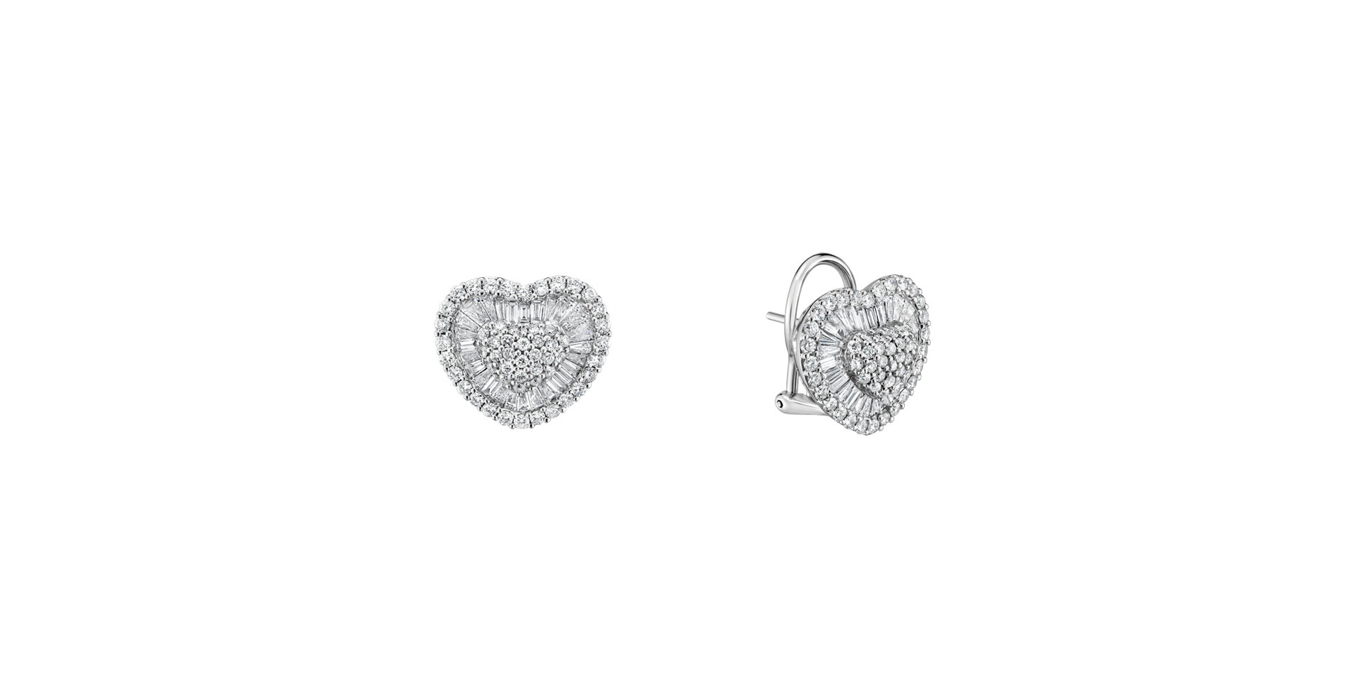 Náušnice s diamantmi Diamond Fascinate