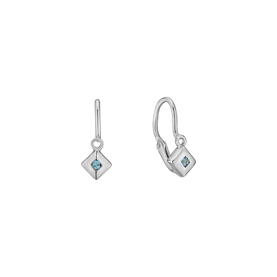 Detské náušnice s topásom Baby Fairytale