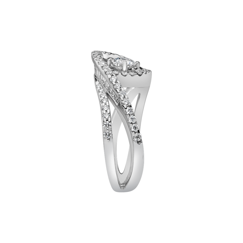 Prsteň s diamantmi Free Infinity