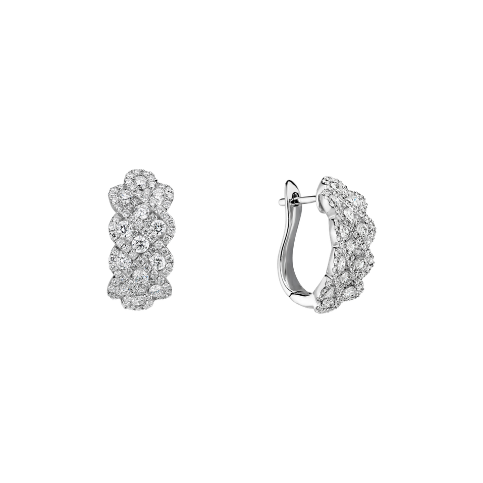 Náušnice s diamantmi Luxury Shapes
