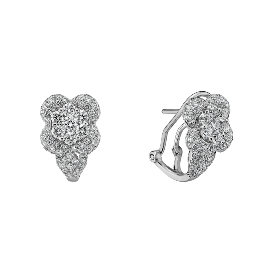 Náušnice s diamantmi Sunrise Impression