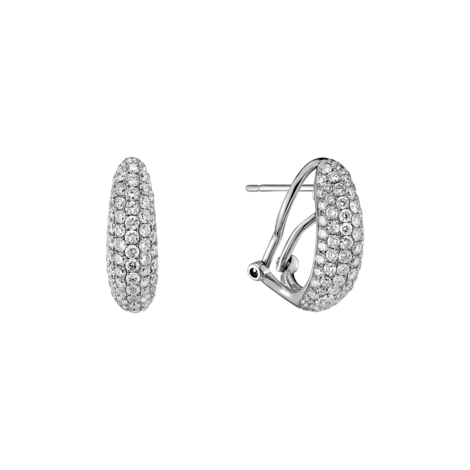 Náušnice s diamantmi Edric
