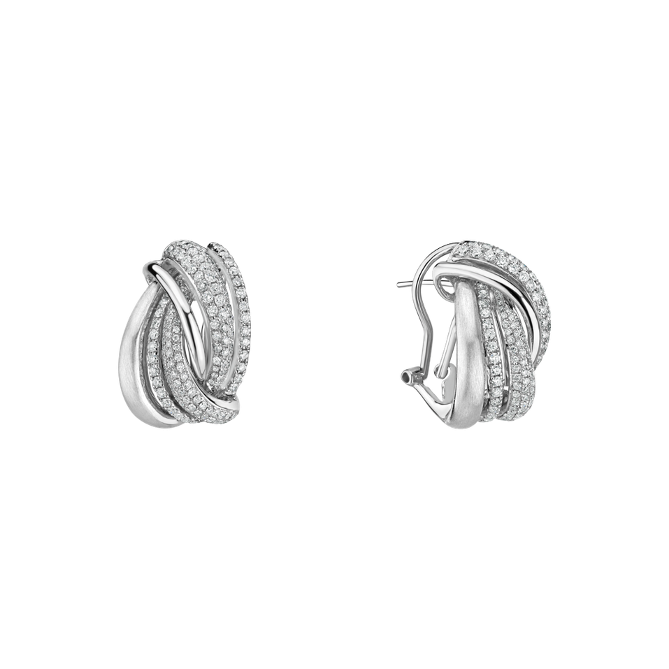Náušnice s diamantmi Thurston