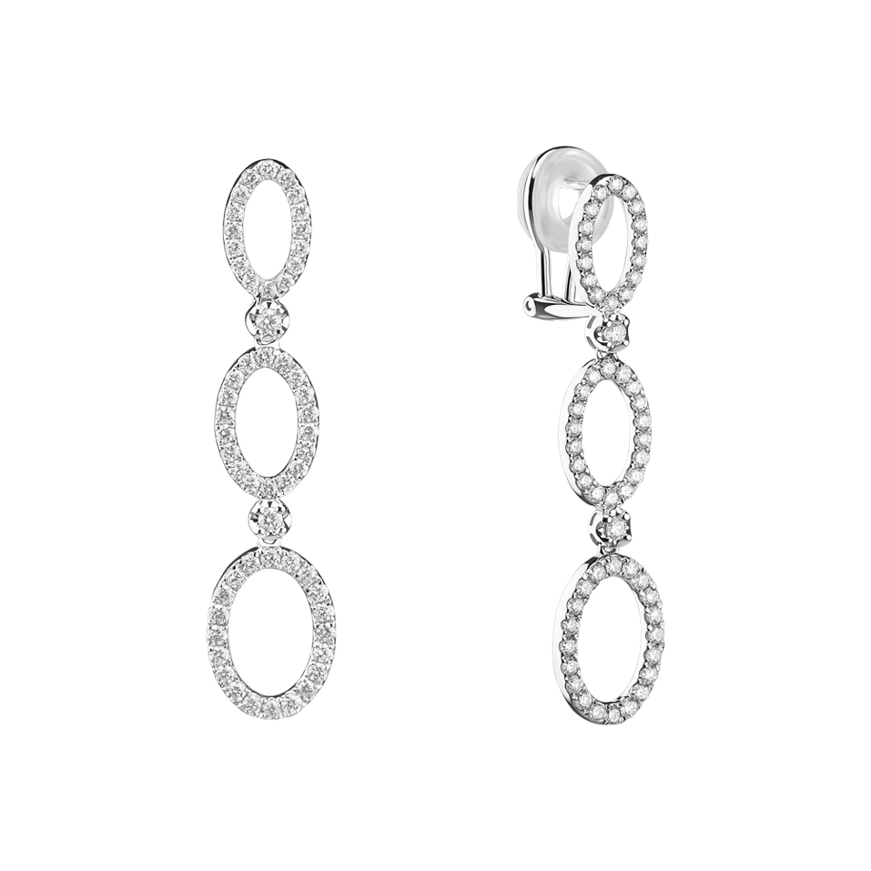 Náušnice s diamantmi Latoya