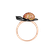 Prsteň so zafírmi Luxury Snail3