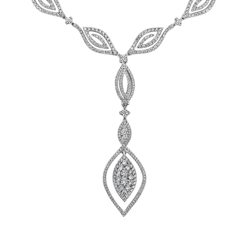 Náhrdelník s diamantmi Adorable