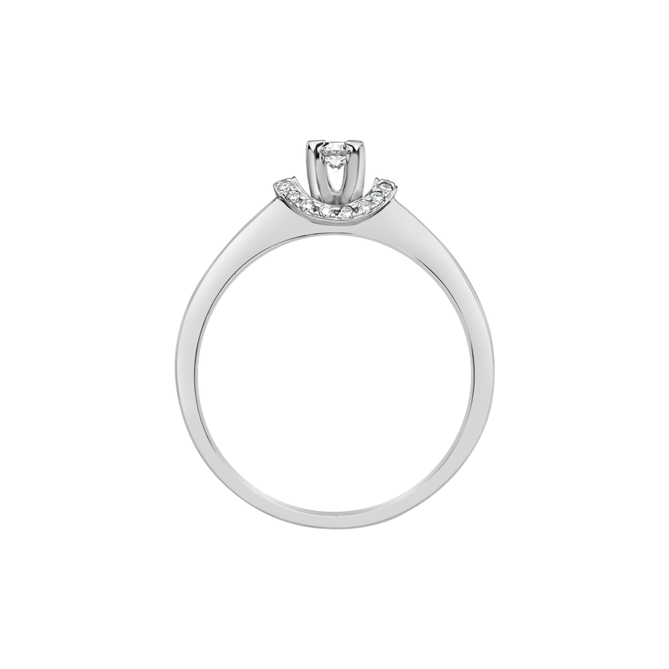 Prsteň s diamantmi Little Swallow