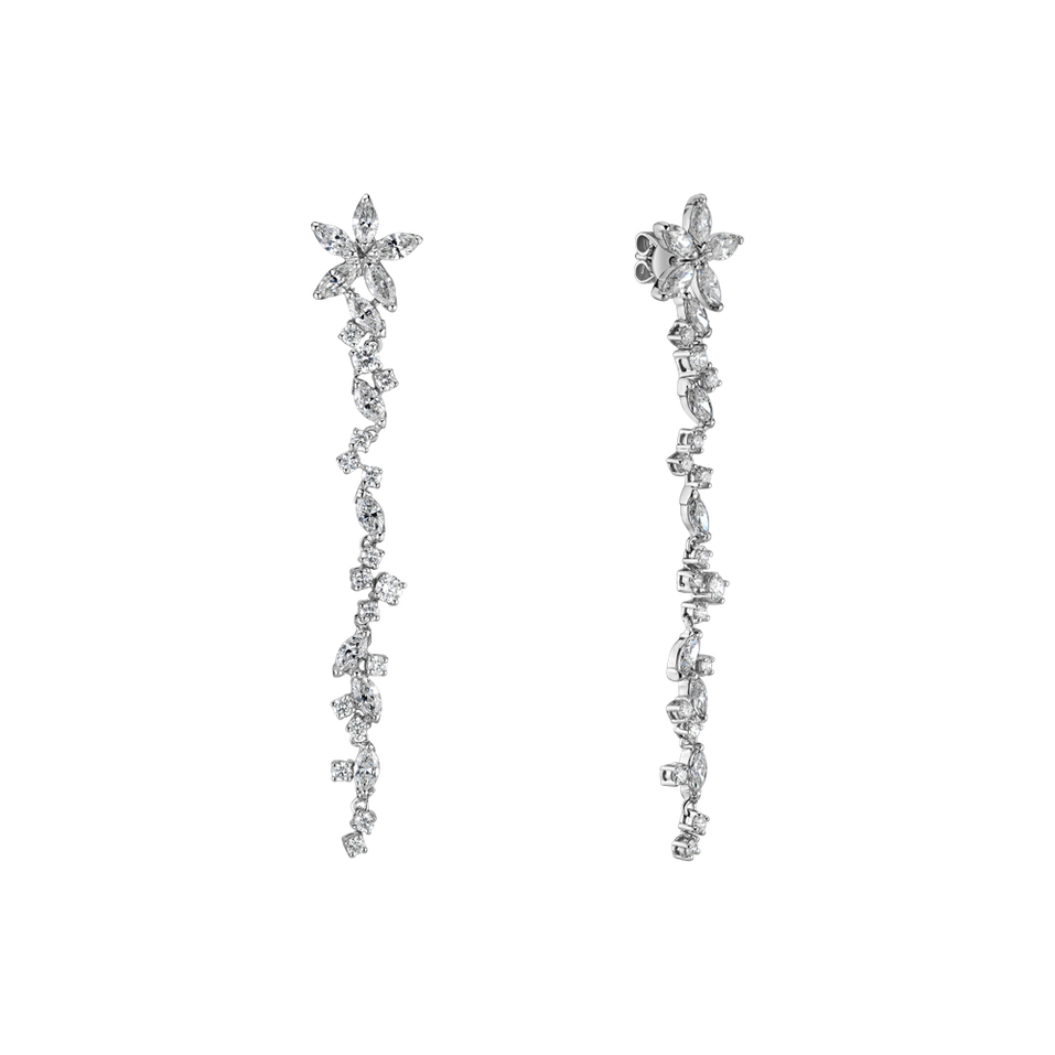 Náušnice s diamantmi Idyllic Life