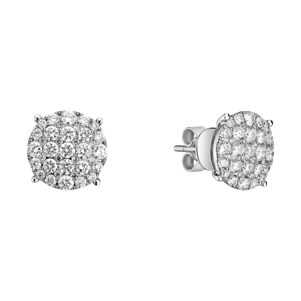 Náušnice s diamantmi Magdalena