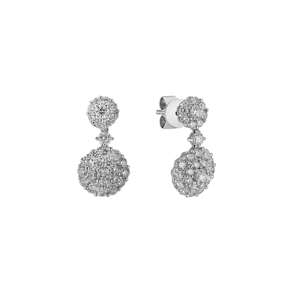 Náušnice s diamantmi Theodore