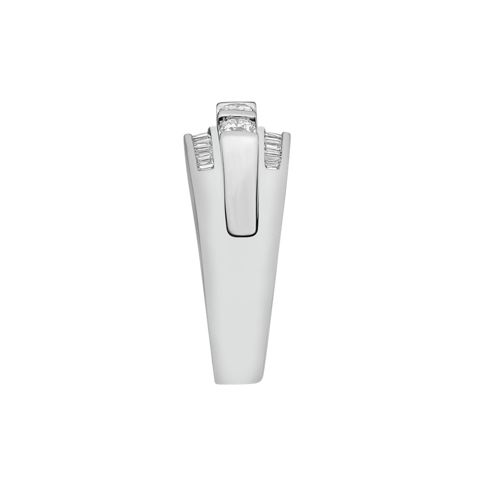 Prsteň s diamantmi Edwige