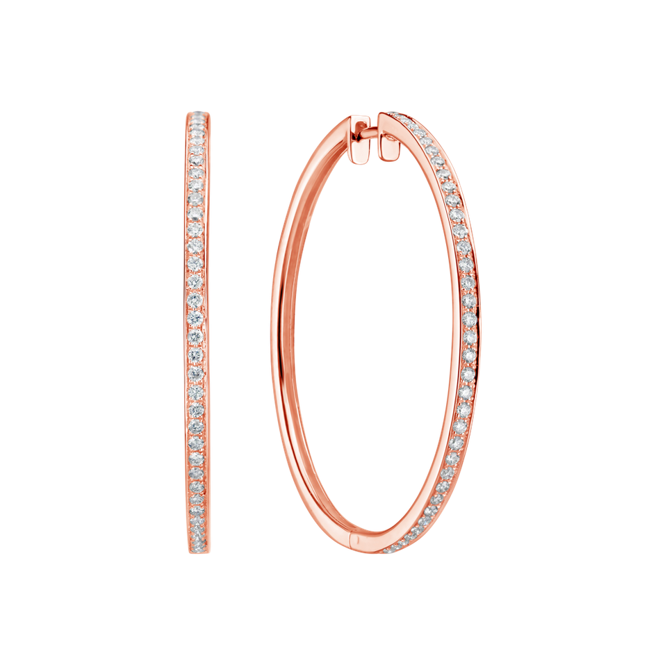 Náušnice s diamantmi Sunshine Symphony