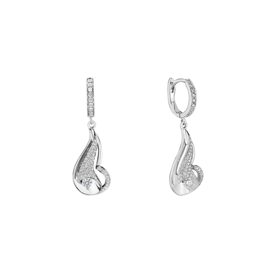 Náušnice s diamantmi Gertrude