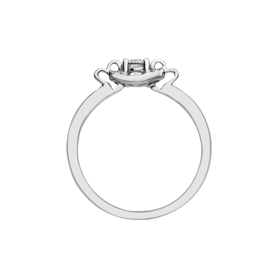 Prsteň s diamantmi Elinore
