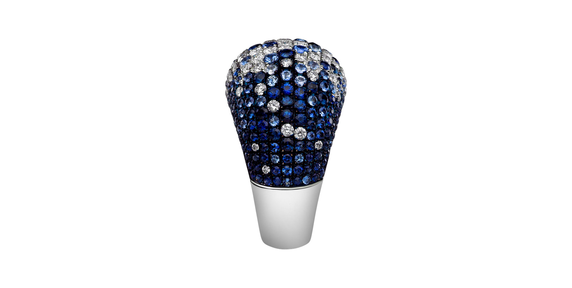 Prsteň s diamantmi a zafírmi Place of Dreams