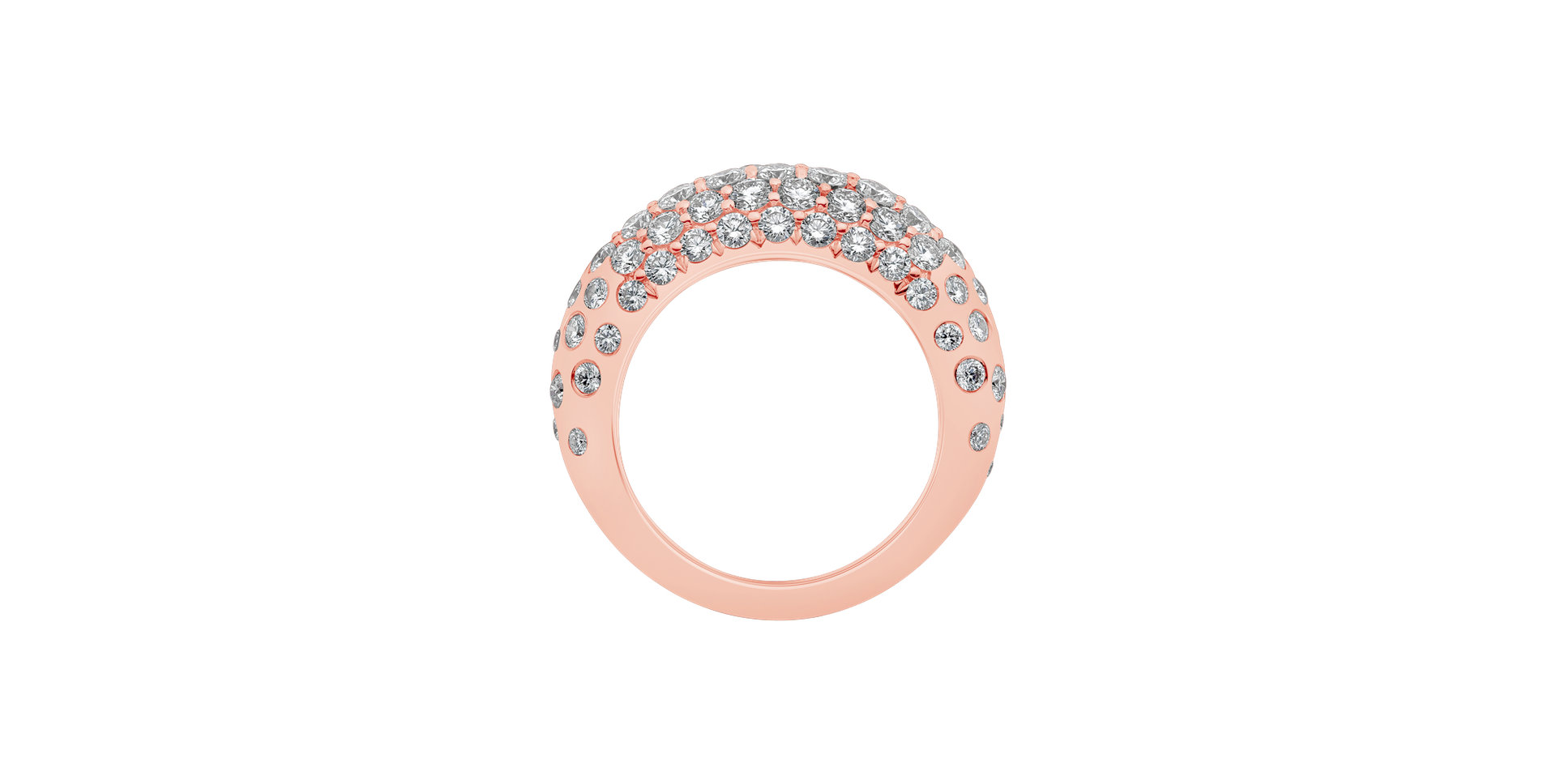 Prsteň s diamantmi Glamour Stars