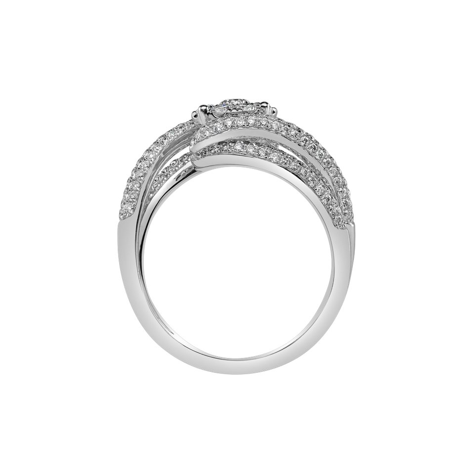 Prsteň s diamantmi Sylvain