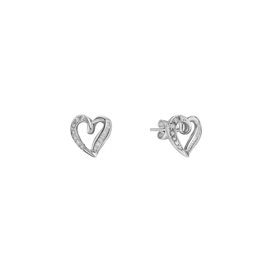 Náušnice s diamantmi Briliant Lovers