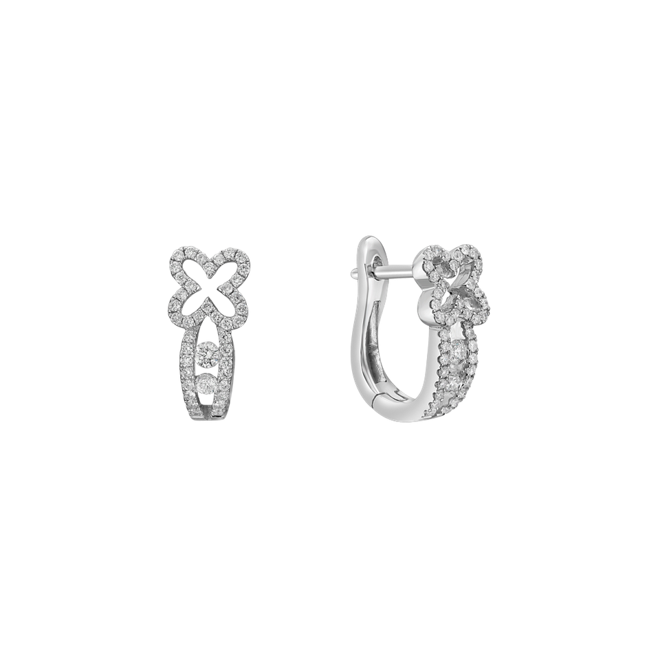 Náušnice s diamantmi Lucky Ones