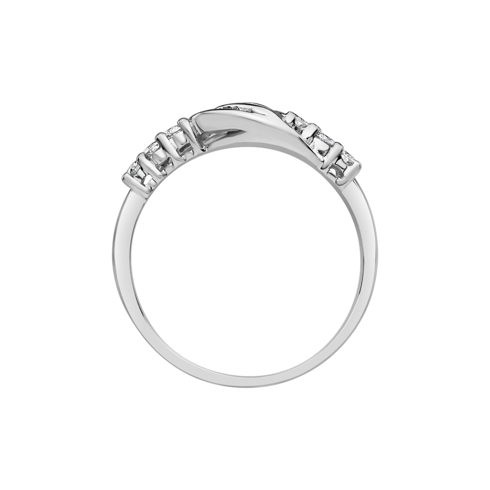 Prsteň s diamantmi Bienvenue    55240