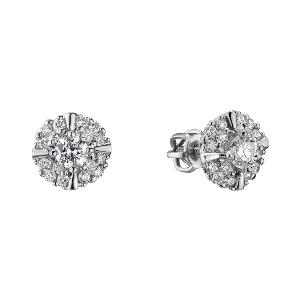 Náušnice s diamantmi Bohemian Melody