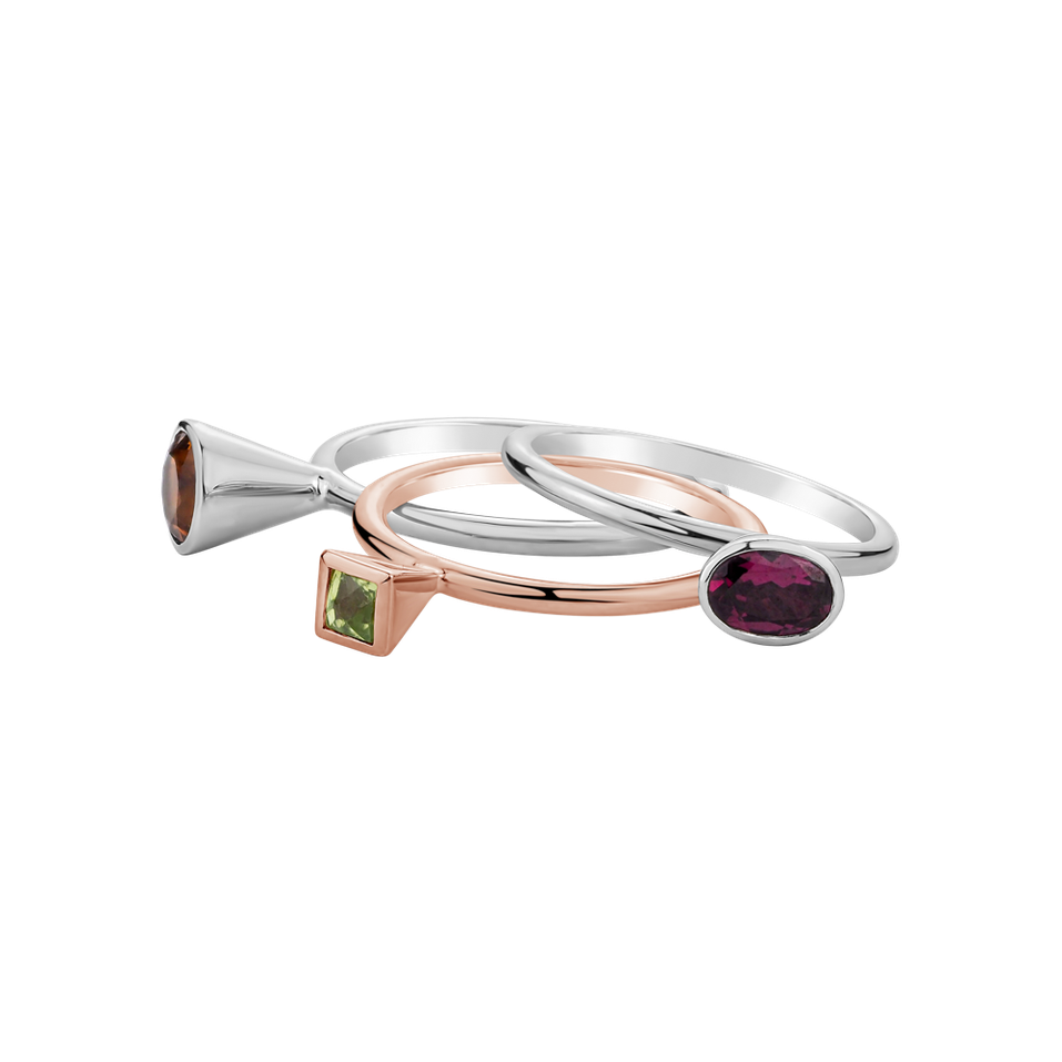 Prsteň s citrínom Supreme Glamour