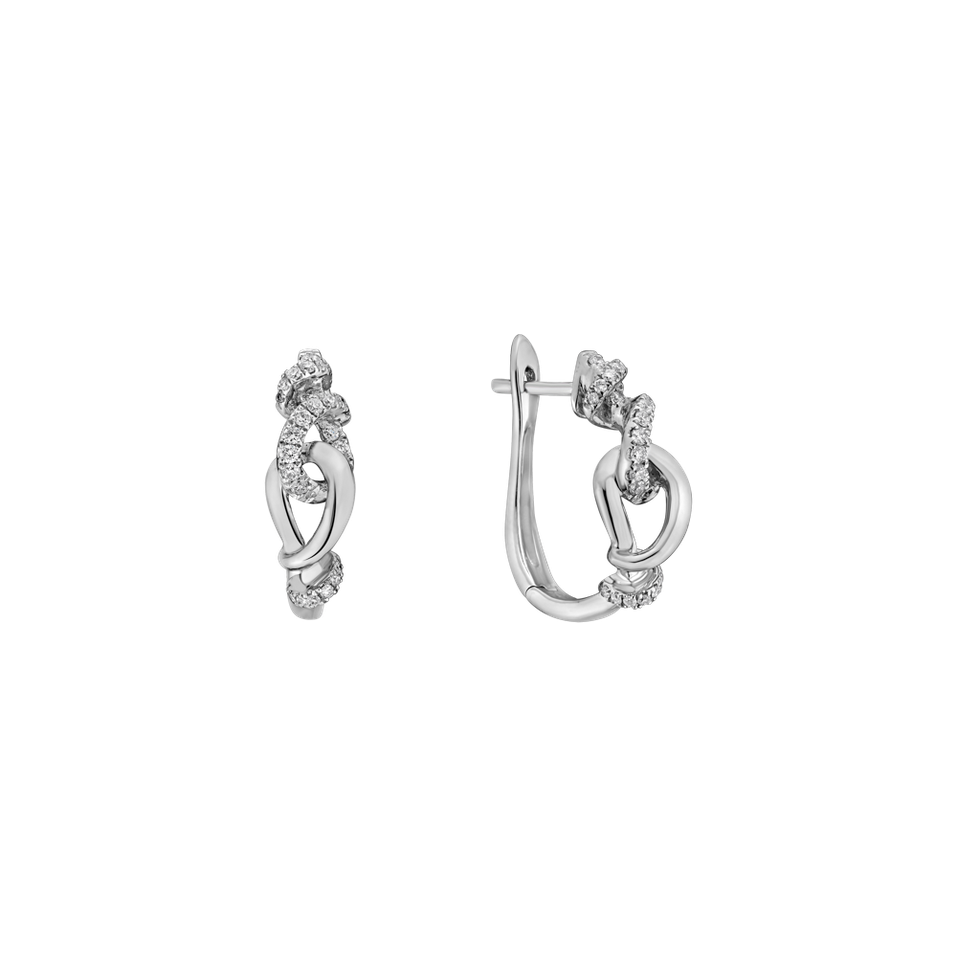 Náušnice s diamantmi Alathea Carlene