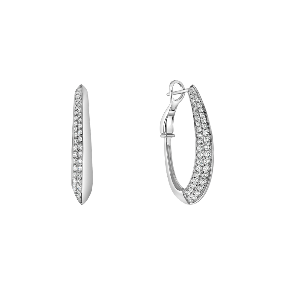 Náušnice s diamantmi Jerome