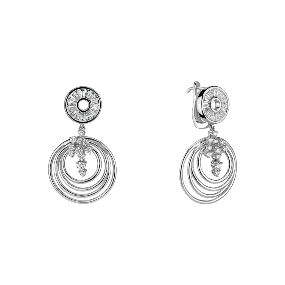 Náušnice s diamantmi Impressive Collection