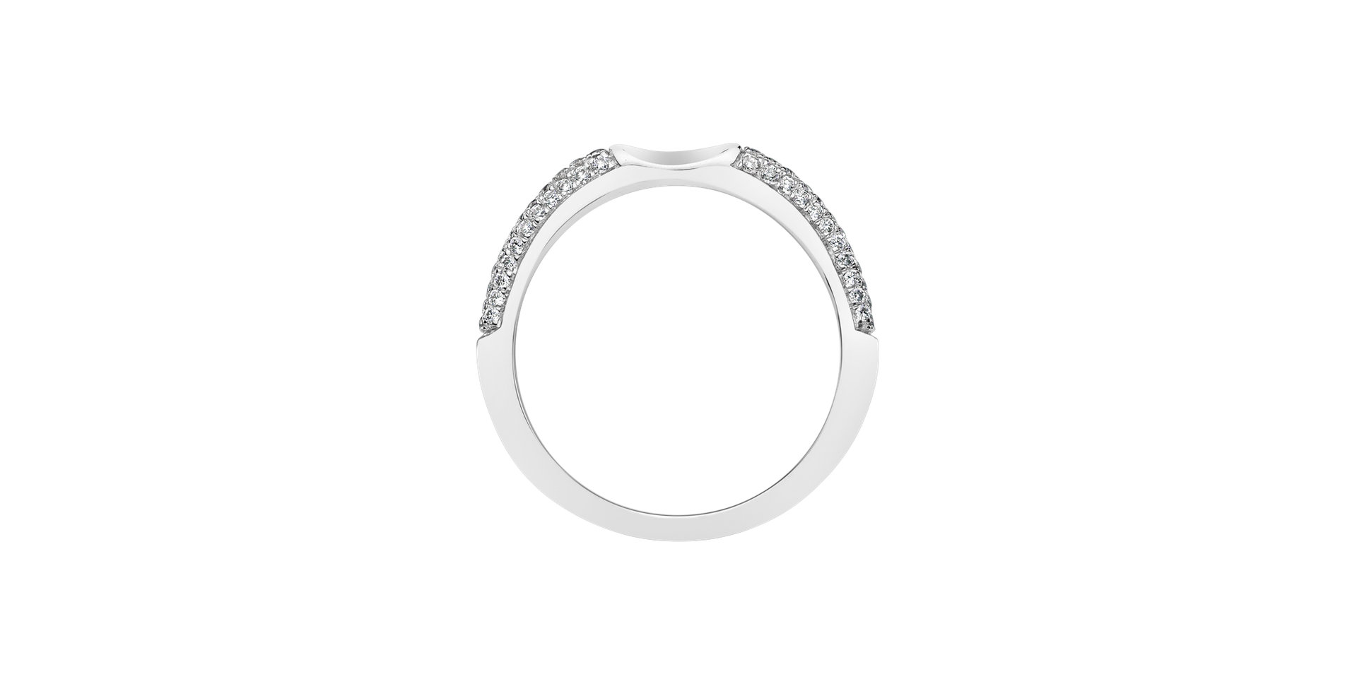 Prsteň s diamantmi Léonce