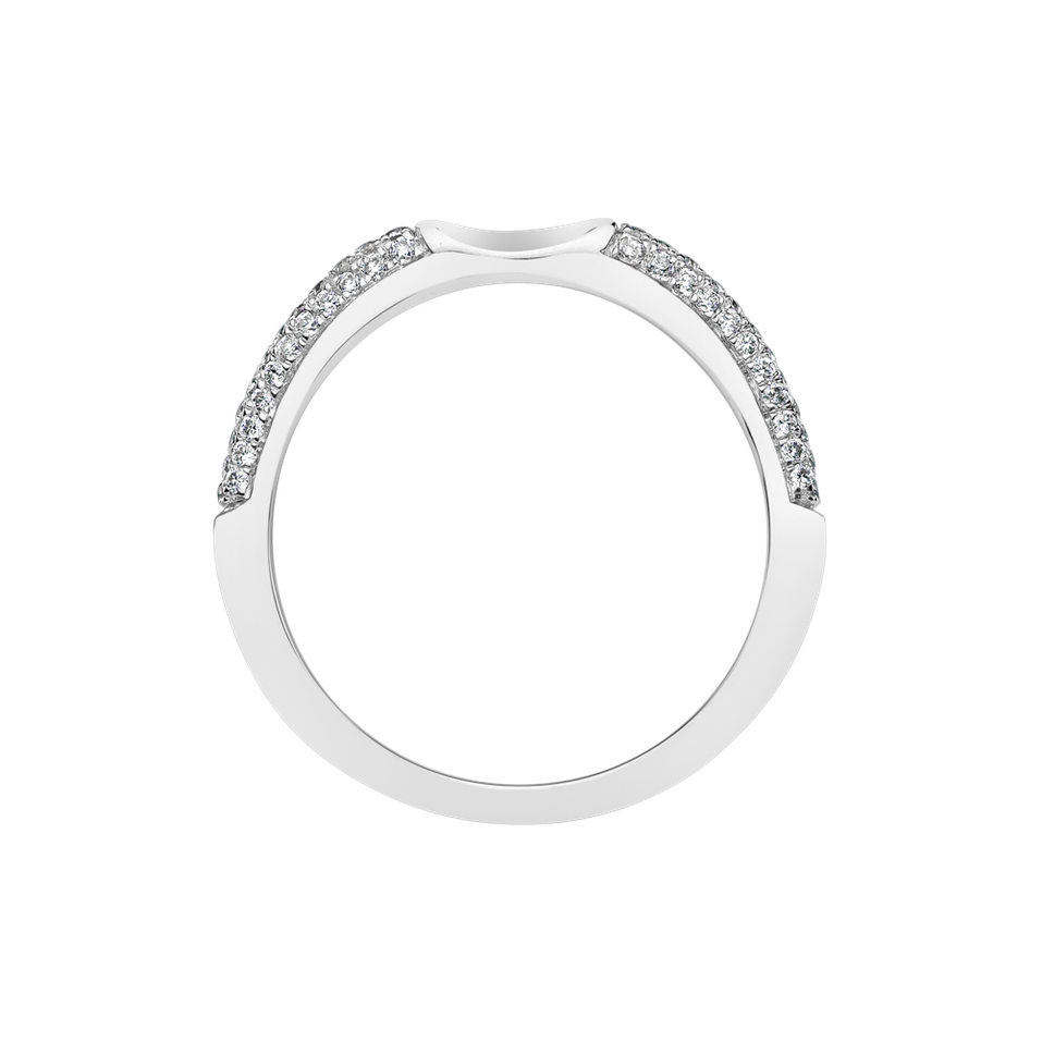 Prsteň s diamantmi Léonce