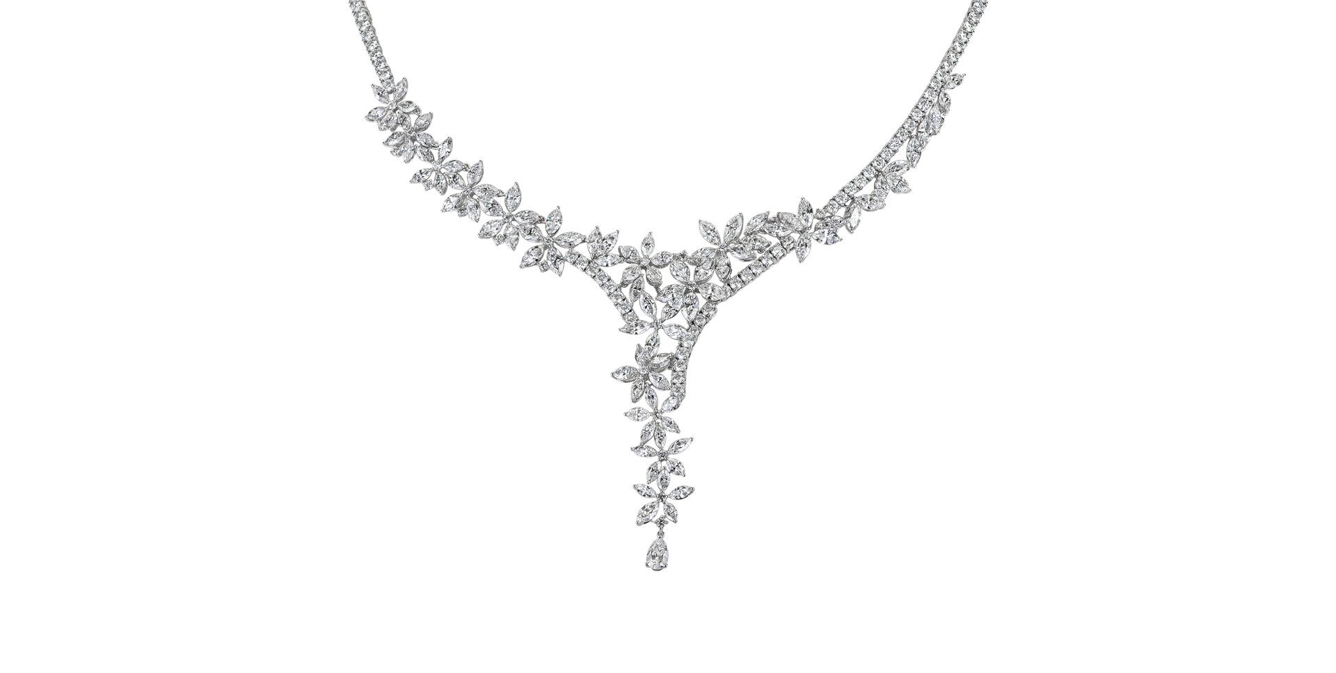 Náhrdelník s diamantmi Imperial Delight