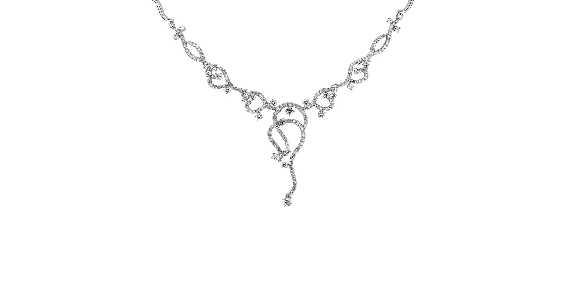 Náhrdelník s diamantmi Mesmerizing