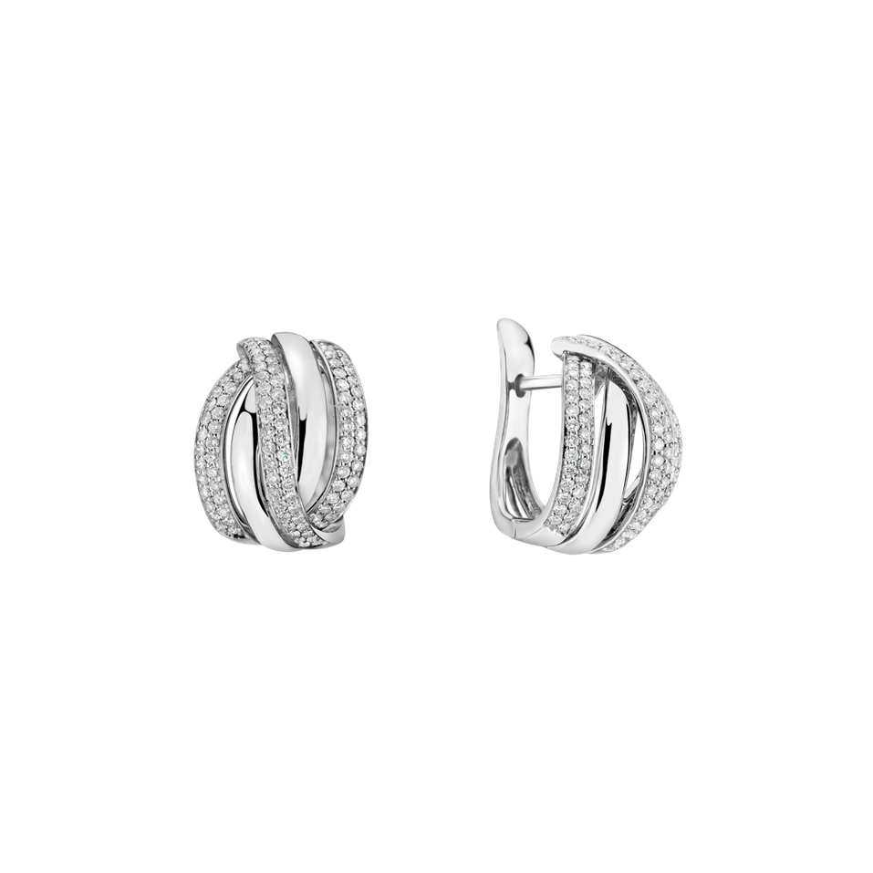 Náušnice s diamantmi Hadley