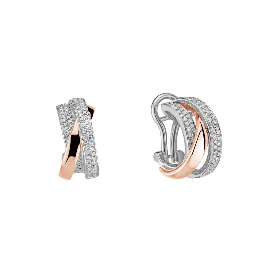 Náušnice s diamantmi Tamanna