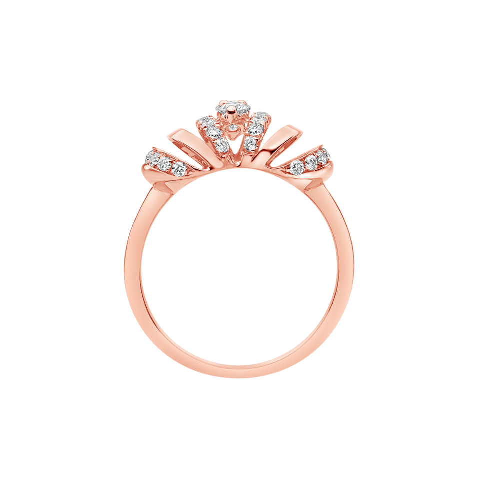 Prsteň s diamantmi Guillaume