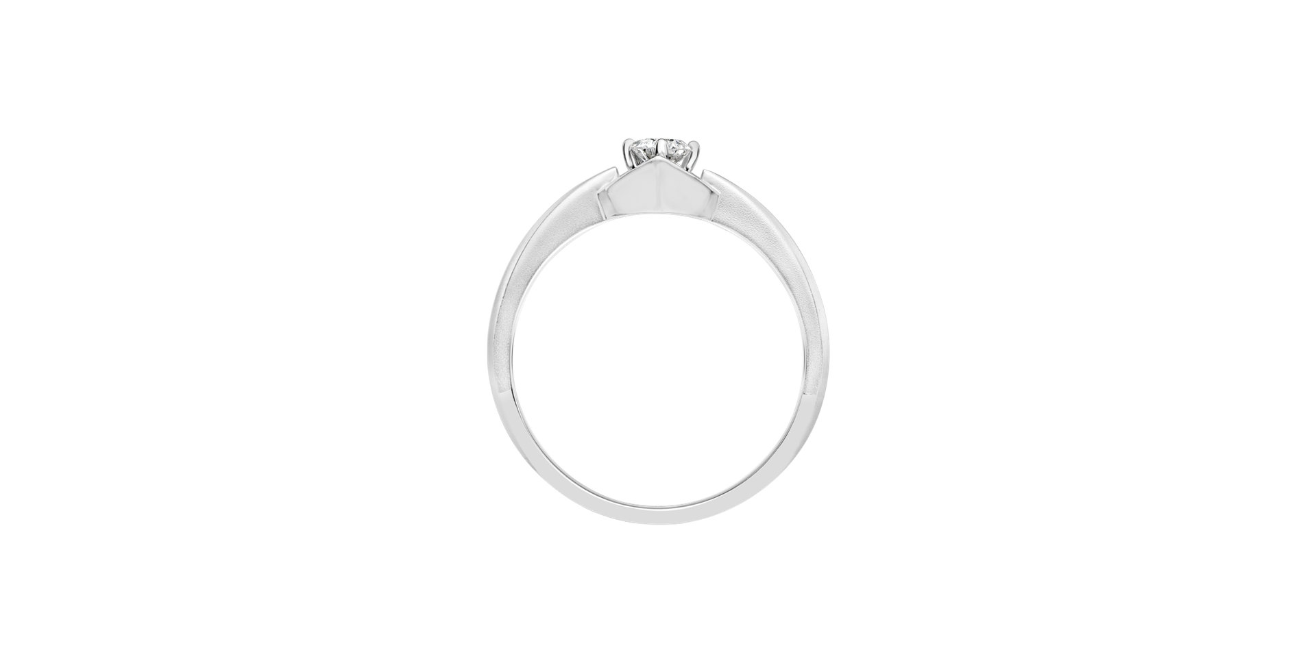 Prsteň s diamantom Shiny Favor