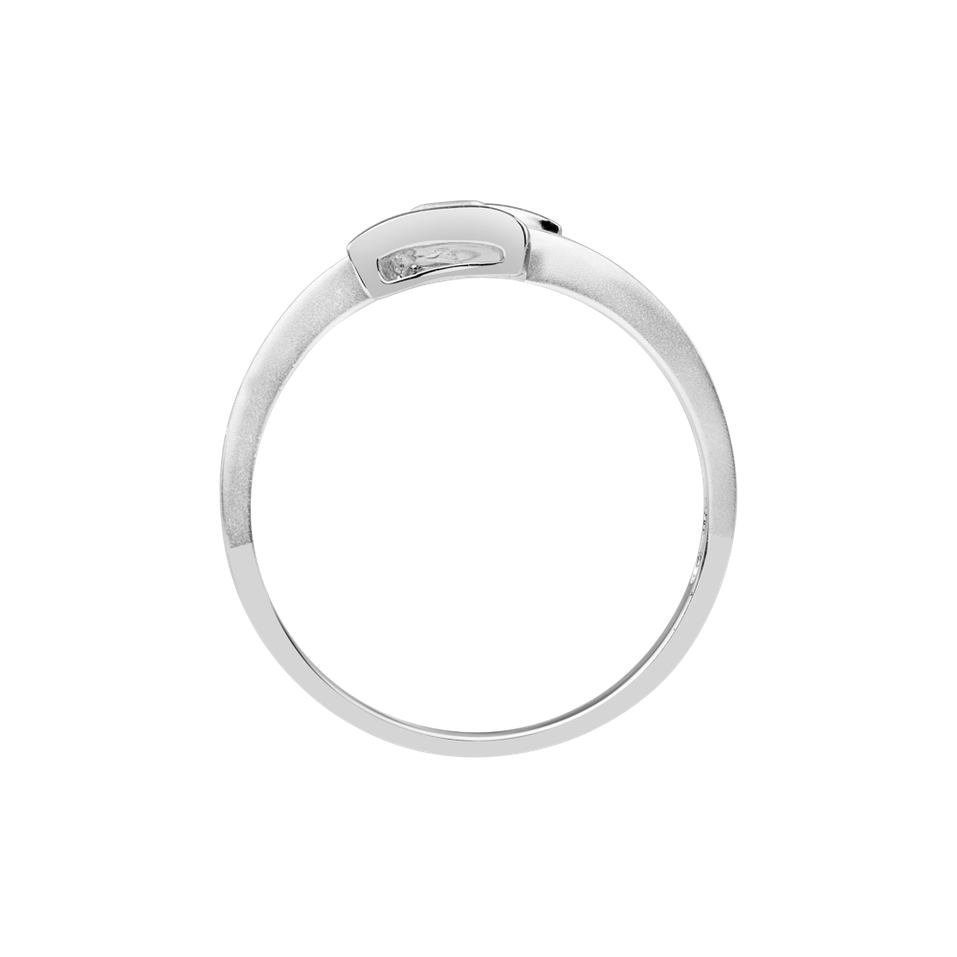 Prsteň s diamantom Love Rhytm