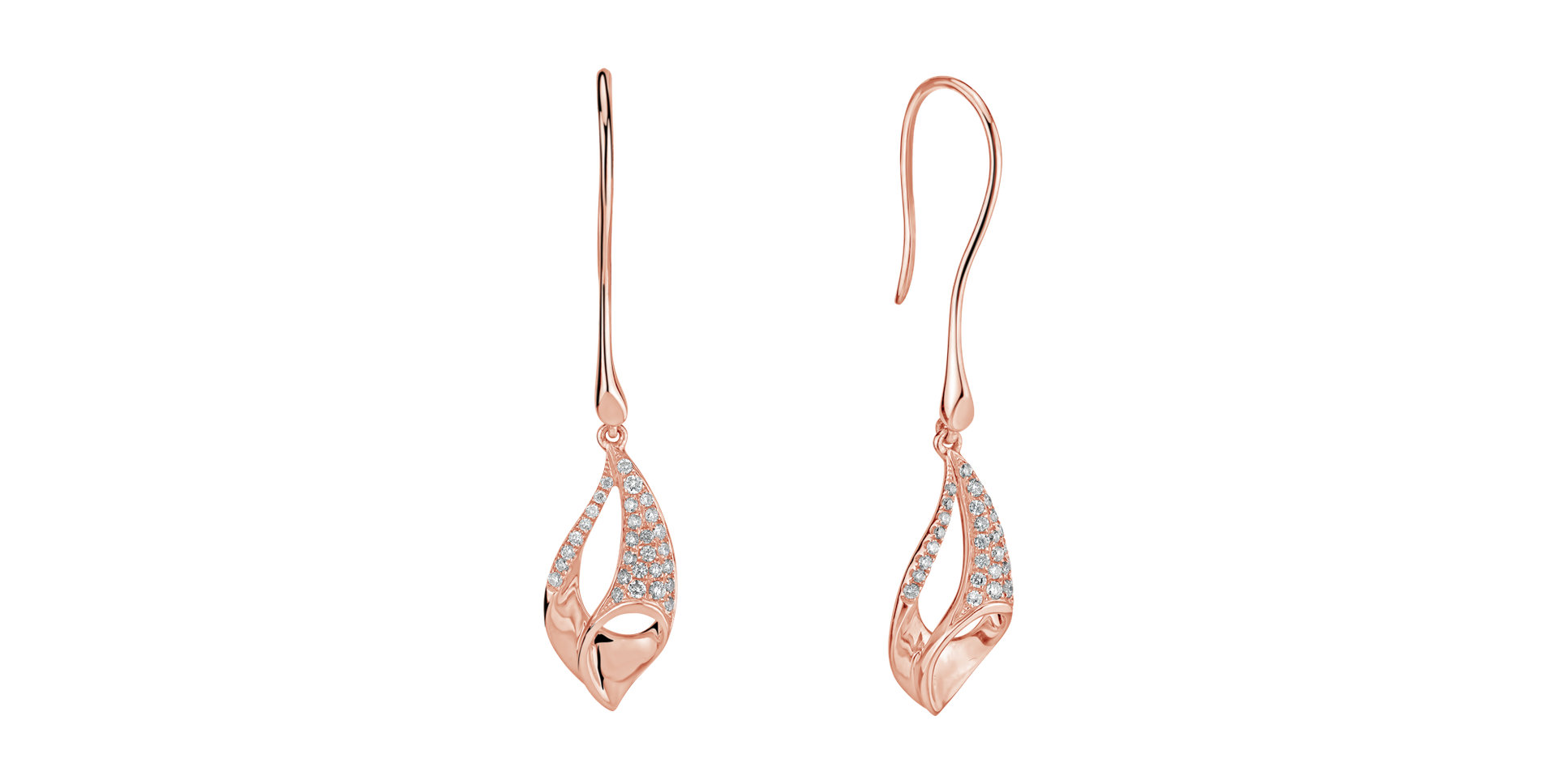 Náušnice s diamantmi Zenobia