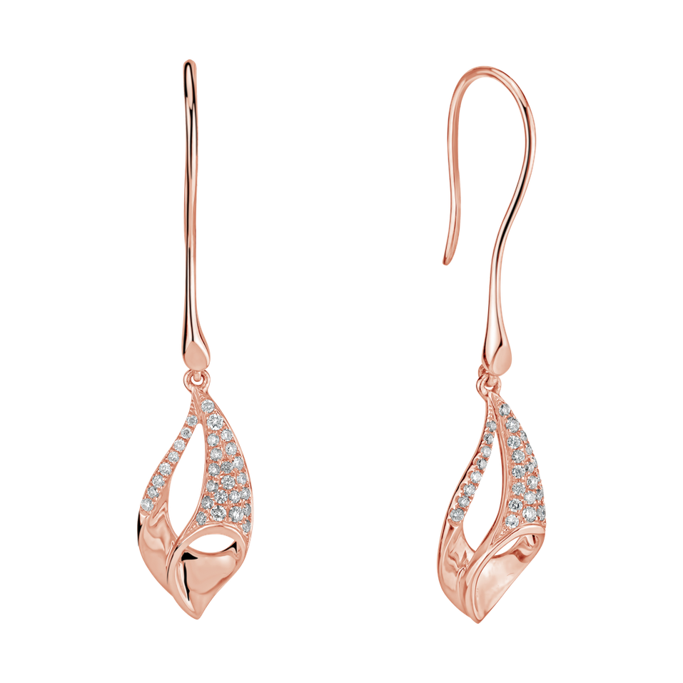 Náušnice s diamantmi Zenobia