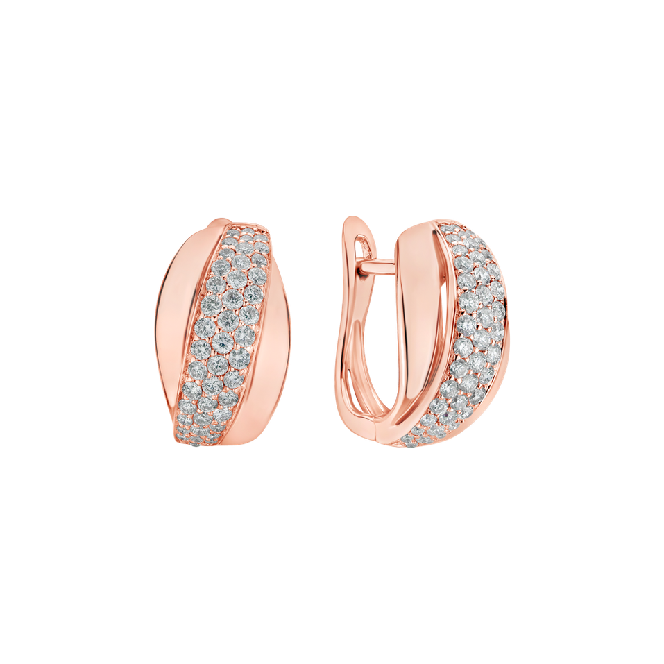 Náušnice s diamantmi Galaxy Dream